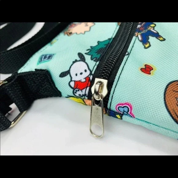 My Hero Academia X Hello Kitty And Friends Passport Crossbody Bag - Picture 6 of 11